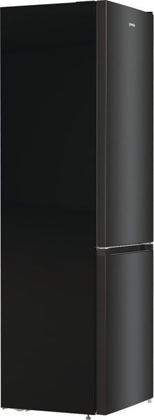 Холодильник з нижн. мороз. камерою Gorenje, 200х60х60см, 2 двері, 235( 96)л, А++, NoFrost+ , LED дисплей, Зона св-ті, чорний (NRK6202EBXL4) 375362 фото