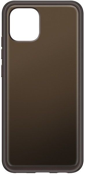 Чохол-накладка Samsung A03 Soft Clear Cover EF-QA035TBEGRU Black 240712 фото