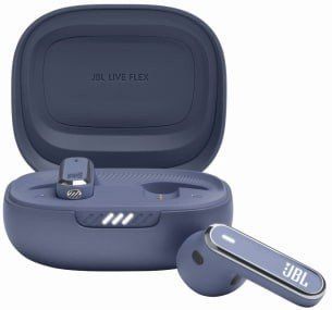 Навушники JBL Live Flex (JBLLIVEFLEXBLU) Blue 294000 фото