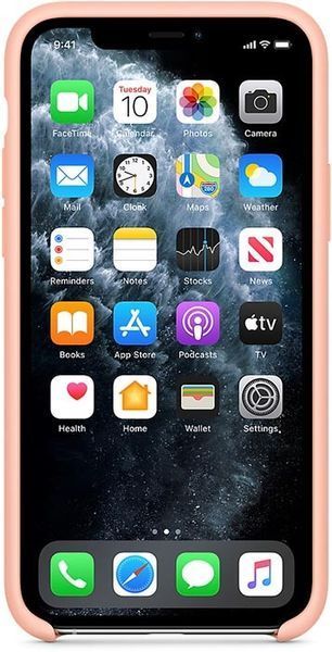 Чохол-накладка iPhone 11 Pro Apple AAA Silicone case Grapefruit 144676 фото