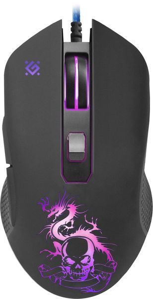 Миша DEFENDER Sky Dragon GM-090L 6 кн., 3200dpi, ігр.килимок 306219 фото
