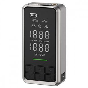 Автомобільний пускозарядний пристрій + Насос Proove Air Jump 10400mAh 1000A (JSAP10400203) Gray 355842 фото