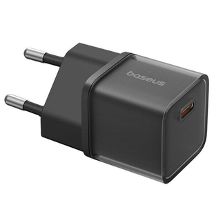 Зарядний Пристрій Baseus GaN5S 20W Fast Charger (1 Type-C) (P10162503113-00) Black 286642 фото