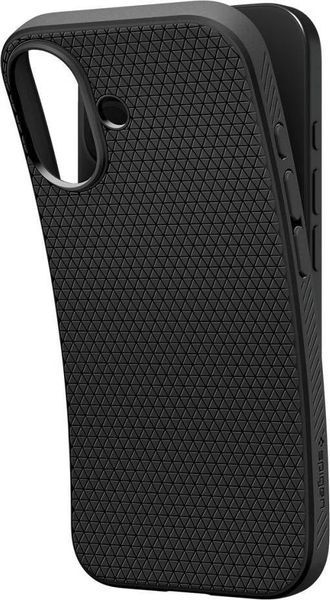Чохол Spigen для iPhone 17, Liquid Air, Matte Black (ACS10369) 395543 фото
