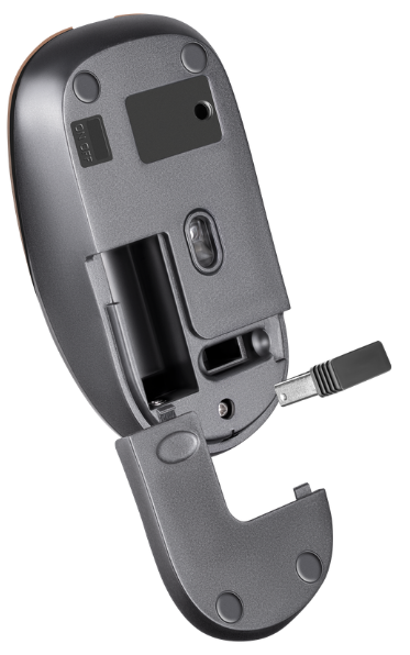 Миша DEFENDER (52992) Wave MM-995, 4D, 800-1600dpi, BRONZE, wireless, silent 307010 фото