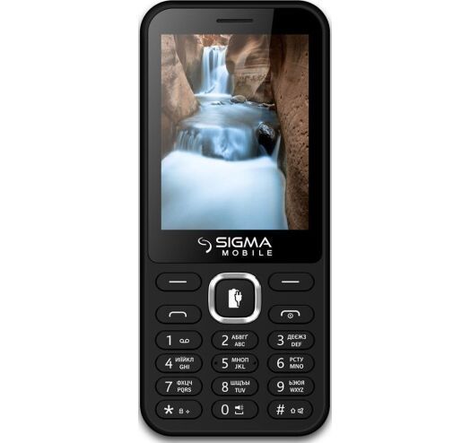 Телефон Sigma Mobile X-Style 31 Power Black 2023 265650 фото