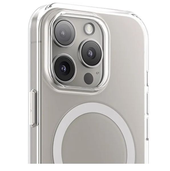 Чохол-накладка iPhone 16 Pro Blueo Crystal Drop PRO Resistance Phone Case MagSafe (B41-I16PTR) Transparent 321531 фото