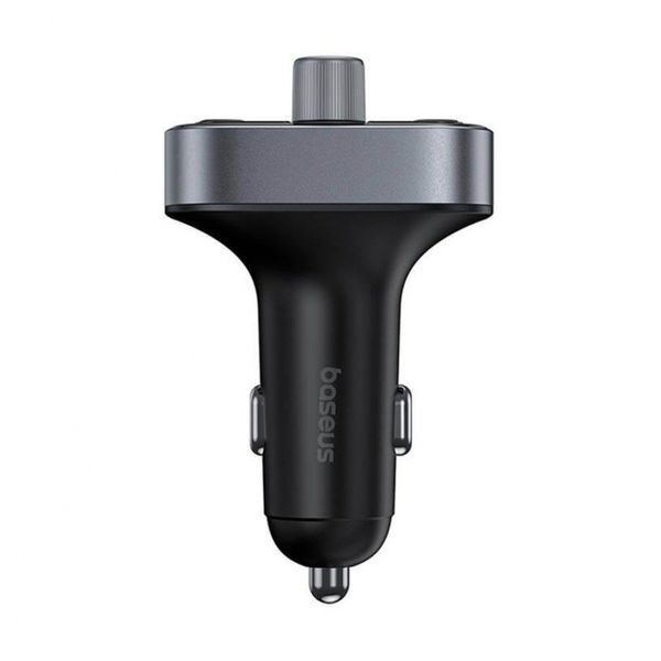 АЗП Baseus FM Launcher S-09 Pro 35W (PD+QC3.0) Type-C+2USB (C10762200113-00) black 396927 фото