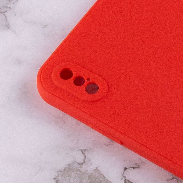 Силіконовий чохол Candy Full Camera для Apple iPhone XS Max (6.5") Червоний / Red 206020 фото