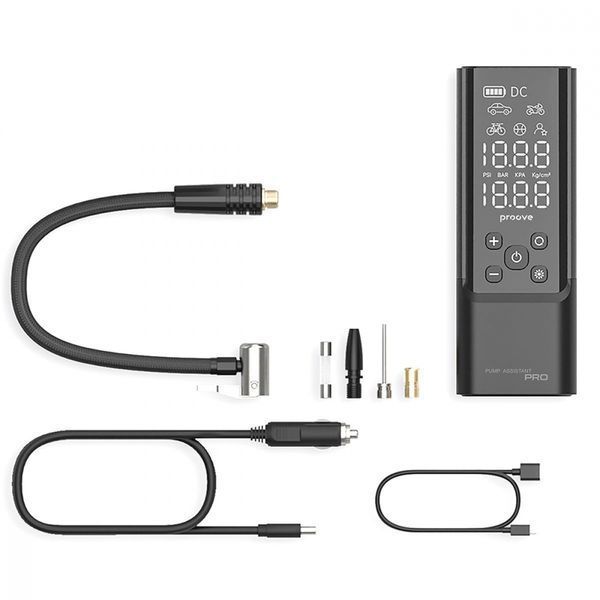Автомобильный насос Proove Pump Assistant Pro 120W 7500mAh (PPAP80010901) Black 317182 фото