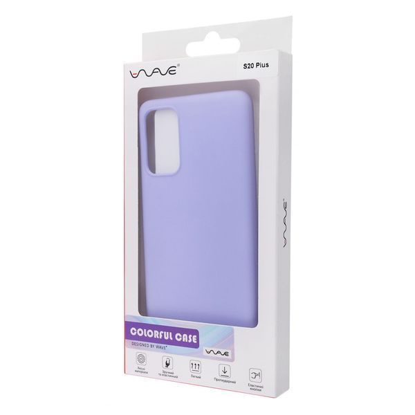 Чохол WAVE Colorful Case (TPU) Samsung Galaxy S20 Plus (G985F) black 331201 фото