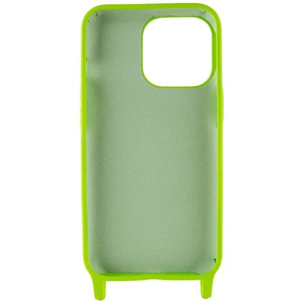 Чохол TPU two straps California для Apple iPhone 12 Pro / 12 (6.1") Салатовий 255729 фото