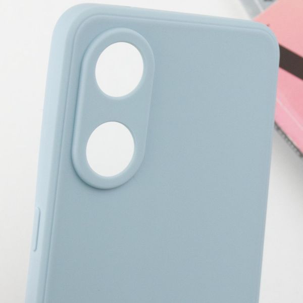 Силіконовий чохол Candy Full Camera для Oppo Reno 8 T 4G Сірий / Smoky Gray 286349 фото