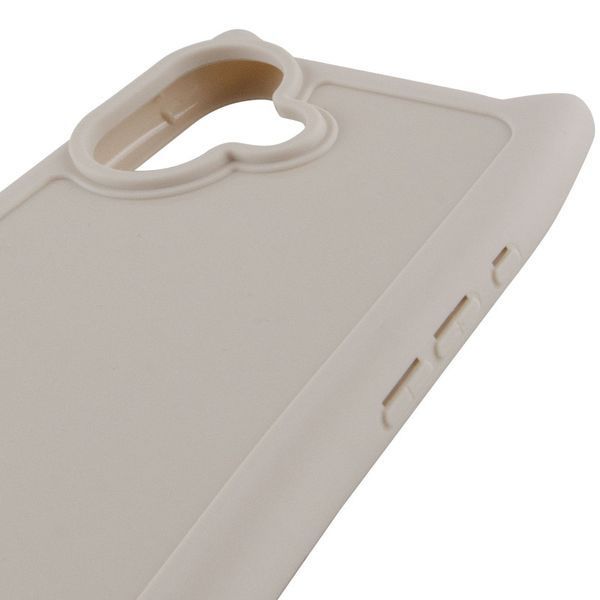 Чохол TPU Cat для Apple iPhone 16 (6.1") Antique White 357645 фото