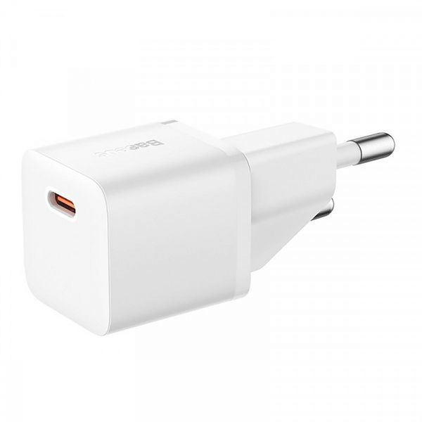 Зарядний Пристрій Baseus GaN5S 20W Fast Charger (1 Type-C) (P10162503113-00) Black 286642 фото