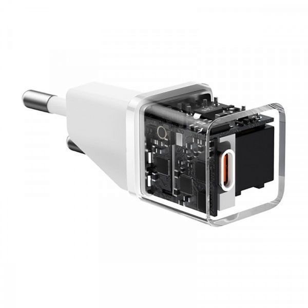 Зарядний Пристрій Baseus GaN5S 20W Fast Charger (1 Type-C) (P10162503113-00) Black 286642 фото