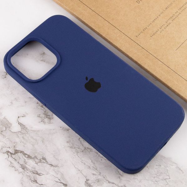 Чохол Silicone Case Full Protective (AA) для Apple iPhone 15 (6.1") Синій / Deep navy 276383 фото