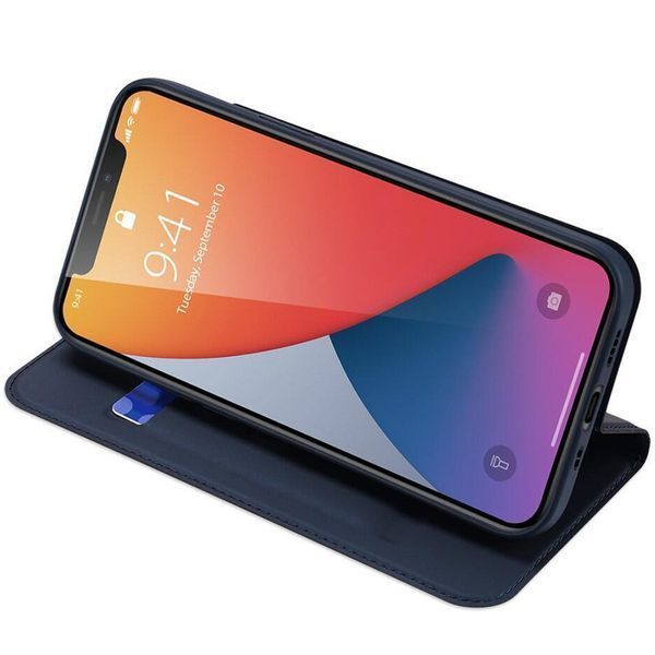 Чохол-книжка Dux Ducis з кишенею для візиток для Apple iPhone 13 Pro Max (6.7") Синій 217389 фото