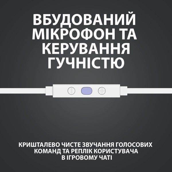 гарнітура LOGITECH G333 White (981-000930) 353914 фото