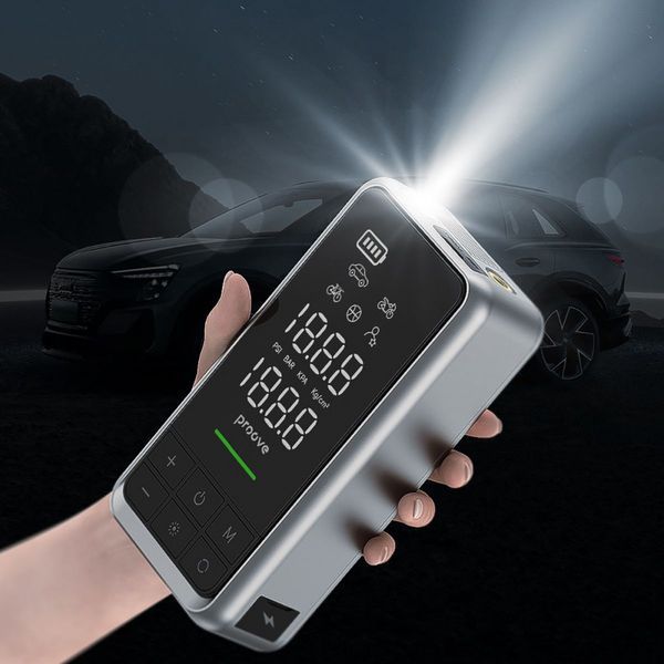 Автомобільний пускозарядний пристрій + Насос Proove Air Jump 10400mAh 1000A (JSAP10400203) Gray 355842 фото