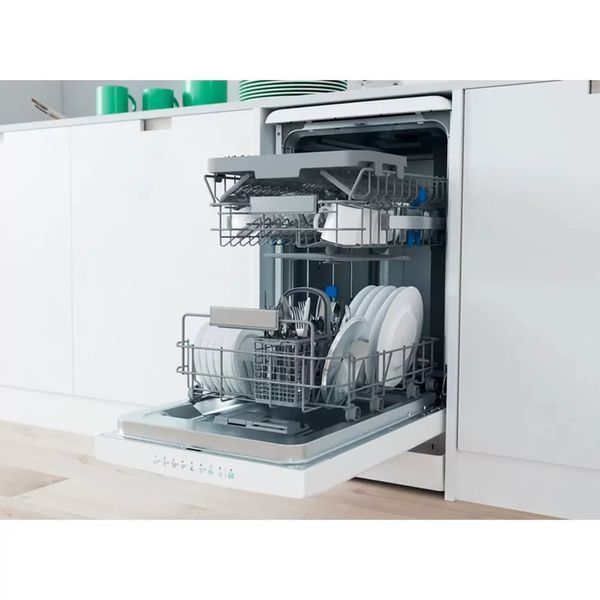 Посудомийна машина Indesit, 10компл., A+, 45см, білий (DSFO3T224C) 374459 фото