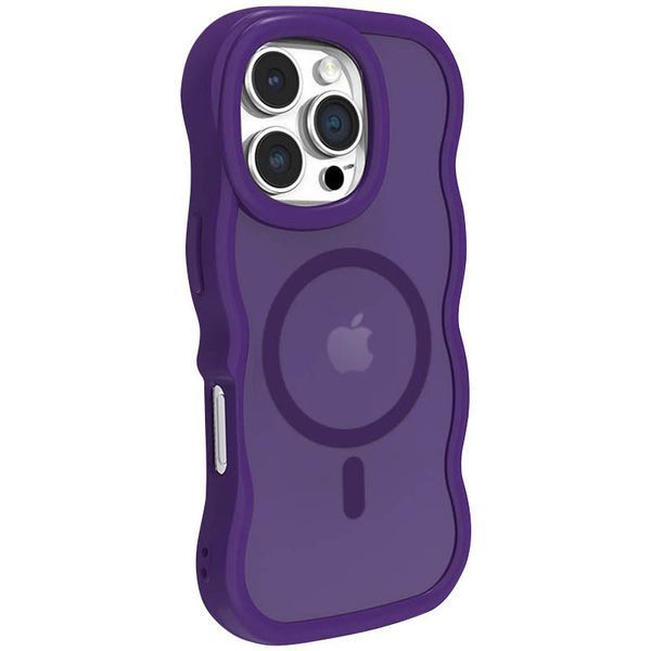 Чохол TPU+PC Undine with MagSafe для Apple iPhone 16 Pro (6.3") Purple 355346 фото