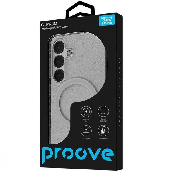 Чохол Proove Cuprum Case with Magnetic Ring Samsung Galaxy S24 Plus/S25 Plus black 377757 фото