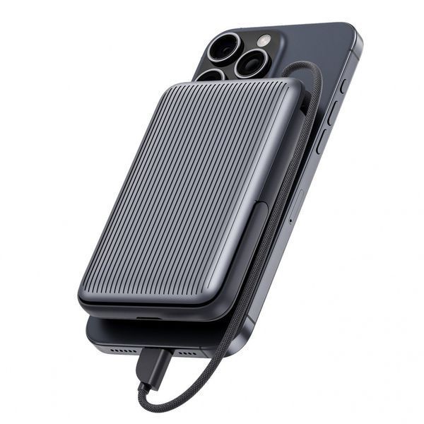 Портативна Батарея Proove 10000mAh 22.5W Moon Rock 2 in 1 (PBR122012105) gray 361562 фото