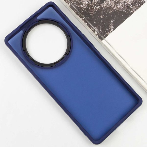 Чохол TPU+PC Lyon Frosted для Xiaomi Redmi A3 Navy Blue 295742 фото