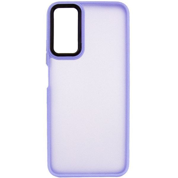 Чохол TPU+PC Lyon Frosted для Motorola Edge 50 Fusion / G85 Purple 359012 фото