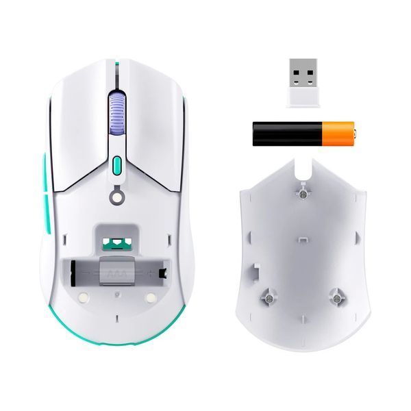 Миша HyperX Pulsefire Haste 2 Core, RGB, WL/BT, білий (8R2E7AA) 365981 фото