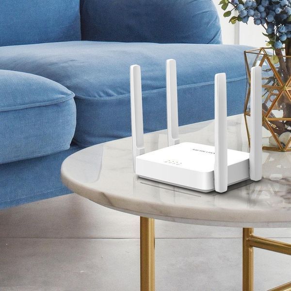 Точка доступу з функцією маршрутизації, мережеве обладнання 1200MBPS 10/100M 2PORT AC10 MERCUSYS 291953 фото