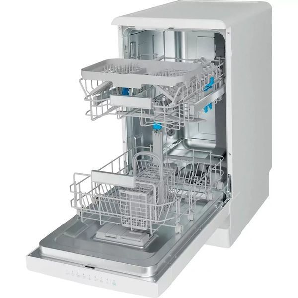 Посудомийна машина Indesit, 10компл., A+, 45см, білий (DSFO3T224C) 374459 фото