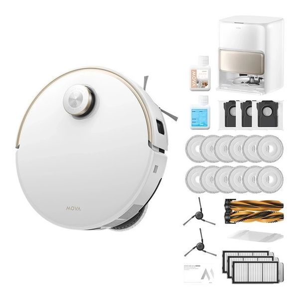 Робот-пилосос Dreame Mova V50 Ultra Complete (RLV72LE-1) White 381341 фото