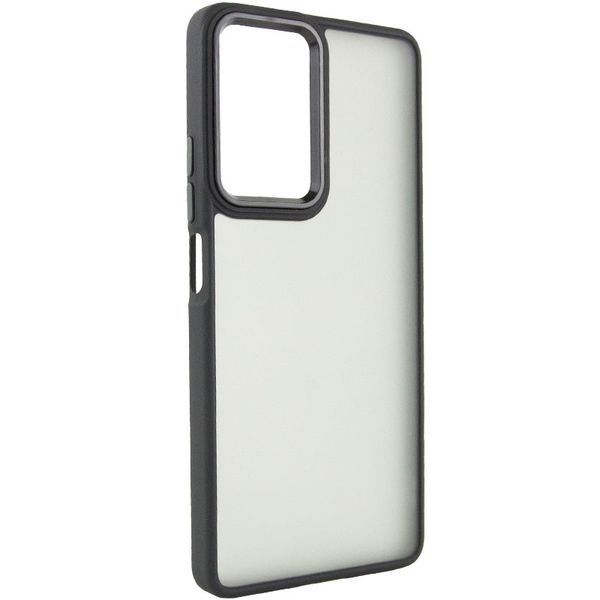 Чохол TPU+PC Lyon Frosted для Xiaomi Redmi Note 10 Pro / 10 Pro Max Black 273458 фото