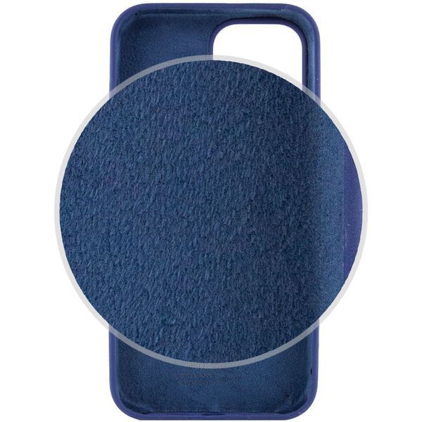 Чохол Silicone Case Full Protective (AA) для Apple iPhone 15 (6.1") Синій / Deep navy 276383 фото
