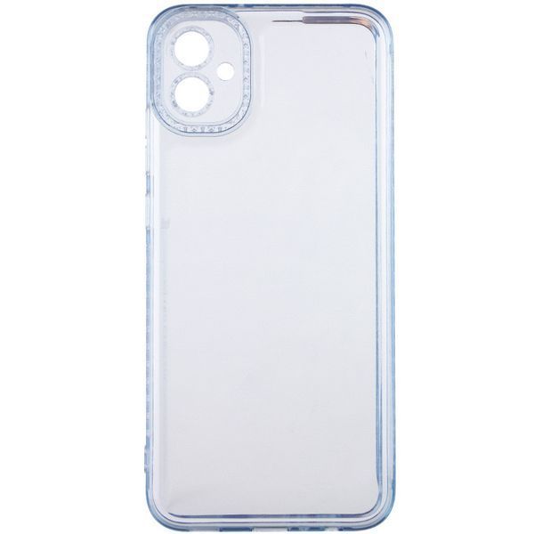 Чохол TPU Starfall Clear для Samsung Galaxy A04e Блакитний 270419 фото