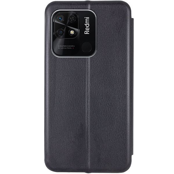 Шкіряний чохол (книжка) Classy для Xiaomi Redmi 10C Чорний 259415 фото