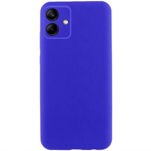 Чохол TPU GETMAN Liquid Silk Full Camera для Samsung Galaxy A06 Синій / Iris 323931 фото