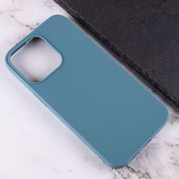 Силіконовий чохол Candy для Apple iPhone 13 Pro Max (6.7") Синій / Powder Blue 236075 фото