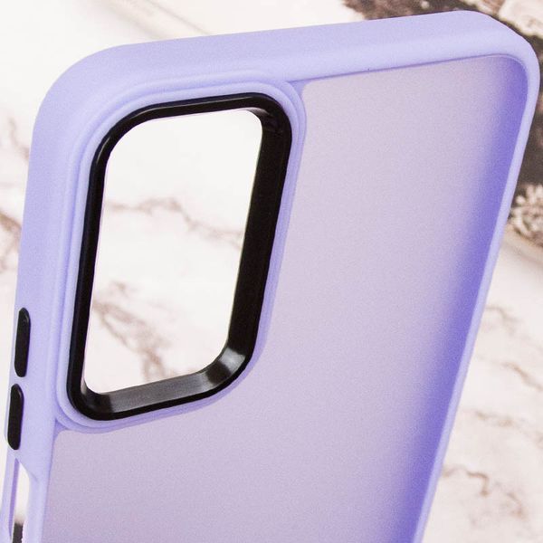 Чохол TPU+PC Lyon Frosted для Motorola Edge 50 Fusion / G85 Purple 359012 фото