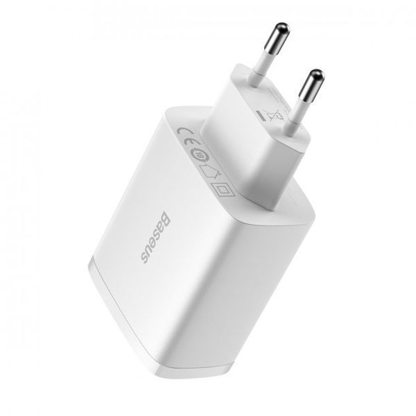 Зарядний Пристрій Baseus Compact 17W (3USB) (CCXJ020102) White 261199 фото