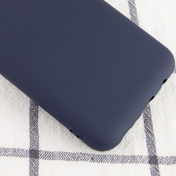 Чехол Silicone Cover My Color Full Protective (A) для Samsung Galaxy A02 Синий / Midnight blue 205276 фото