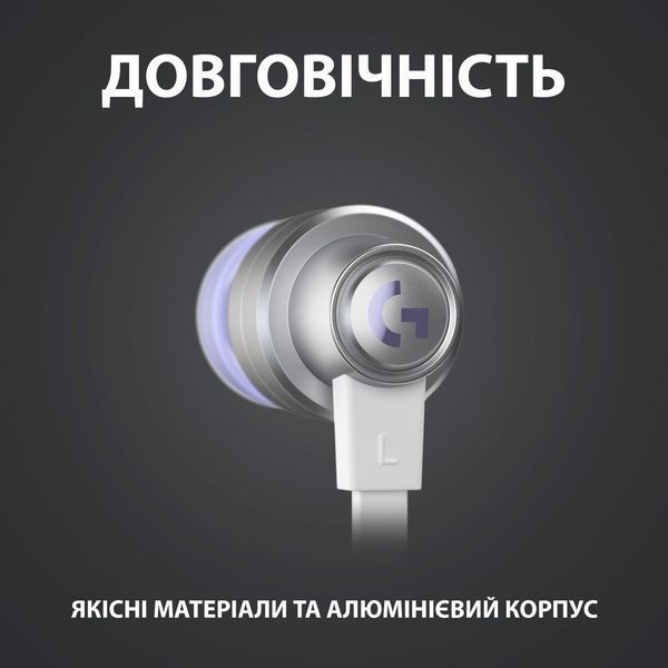 гарнітура LOGITECH G333 White (981-000930) 353914 фото