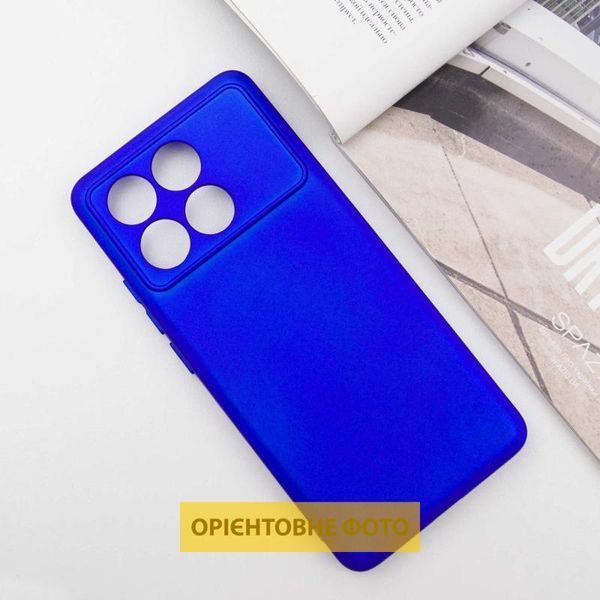 Чохол TPU GETMAN Liquid Silk Full Camera для Xiaomi Poco X6 / Note 13 Pro 5G Синій / Iris 397751 фото