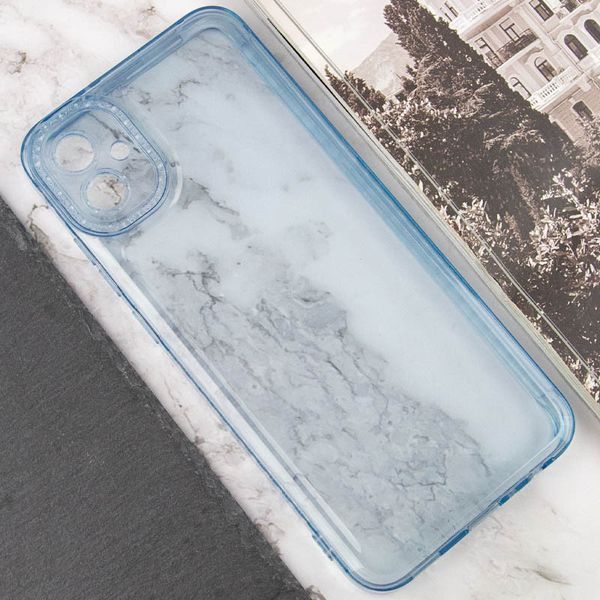 Чохол TPU Starfall Clear для Samsung Galaxy A04e Блакитний 270419 фото