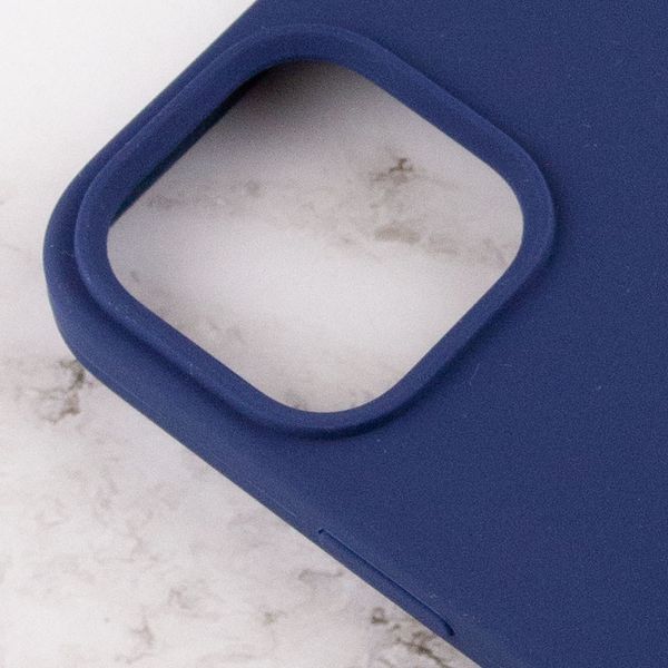 Чохол Silicone Case Full Protective (AA) для Apple iPhone 15 (6.1") Синій / Deep navy 276383 фото