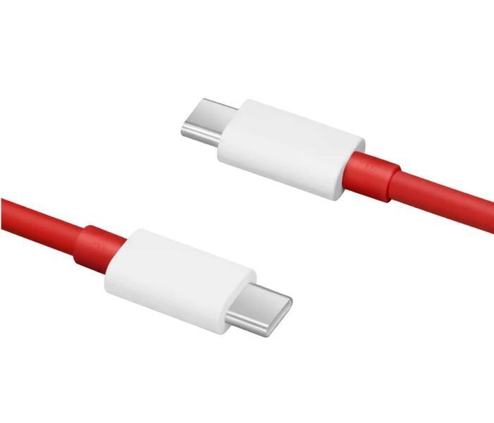 Кабель OnePlus SUPERVOOC Type-C to Type-C 1.5m Red (EU) 320936 фото