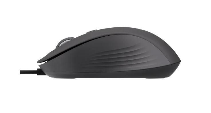 Маніпулятор миша дротова LOGITECH Signature M520 Wired Mouse for Business - GRAPHITE - USB - N/A - EMEA28i-935 - USB-C 388060 фото