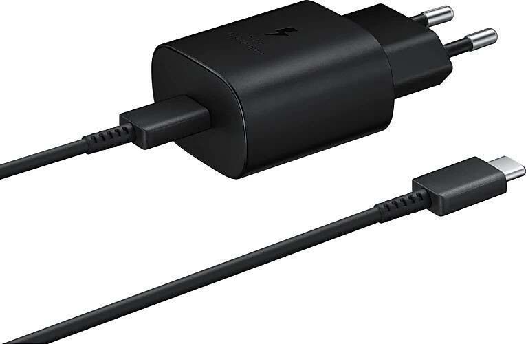 Зарядний Пристрій Samsung 25W EP-TA800NBEGRU Travel Adapter (w/o cable) Black 186570 фото
